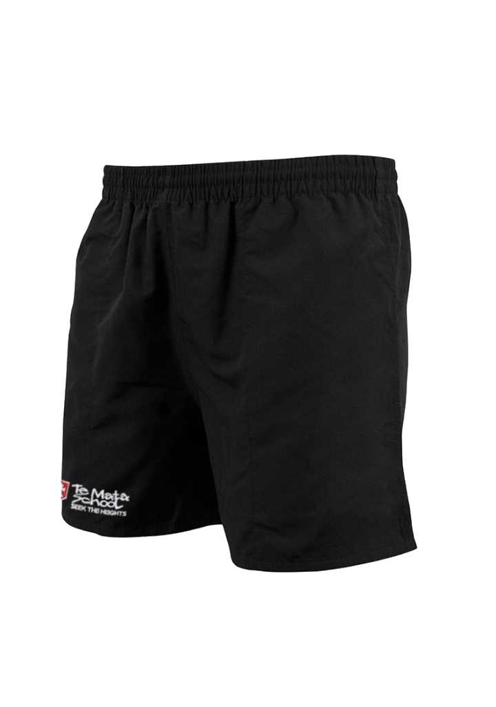 Te Mata School Short Black Kids New
